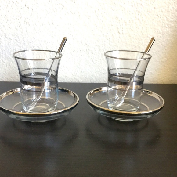 Vintage Turkish Tea Cups from Istanbul